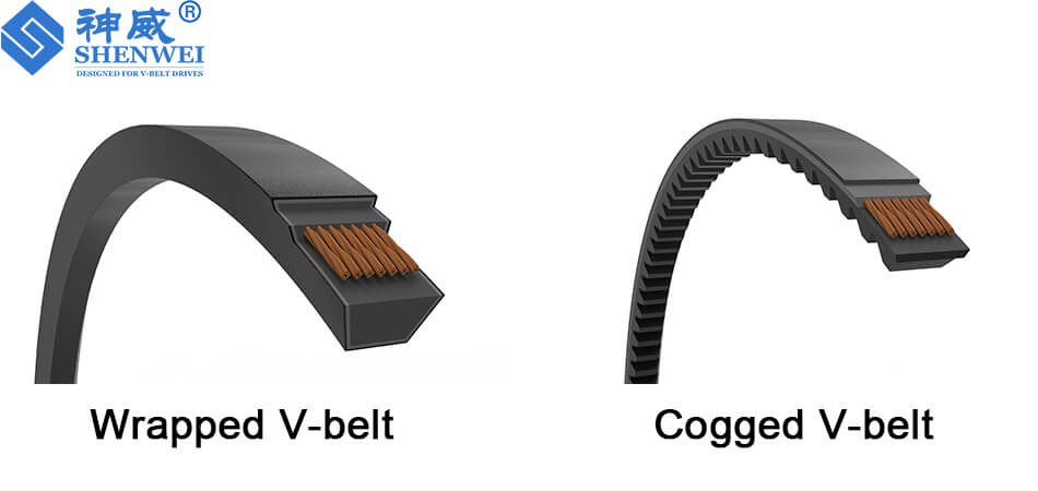 Wrapped belt and Cogged belt